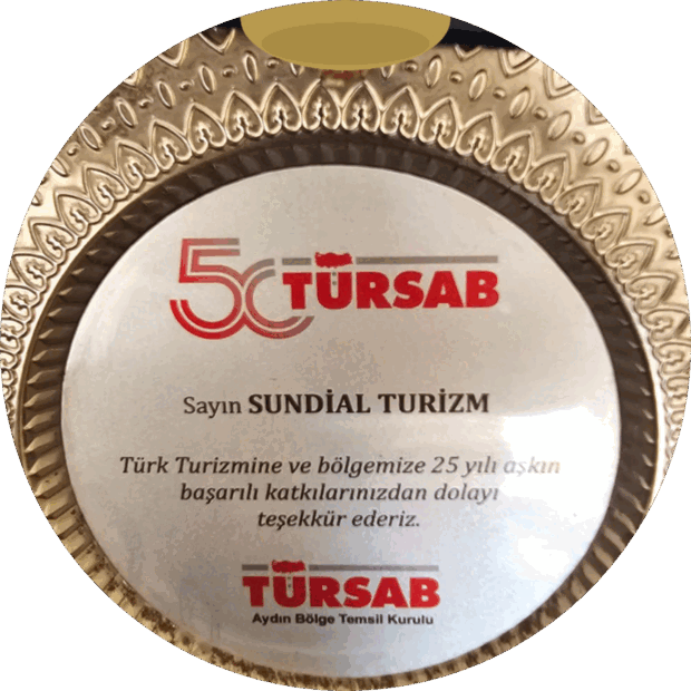 TÜRSAB 50th Anniversary Plaque
