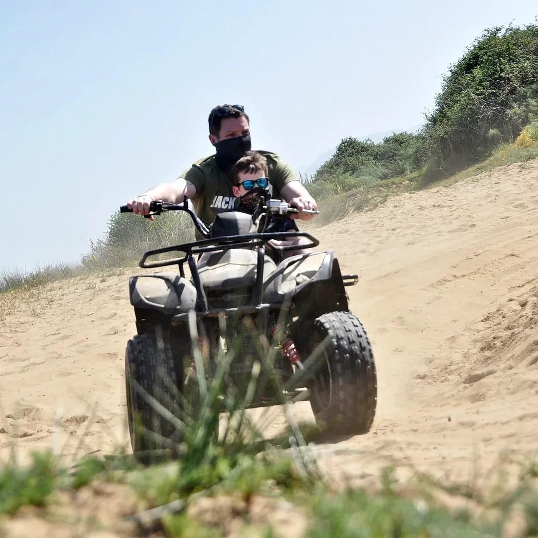 Čtyřkolkové safari